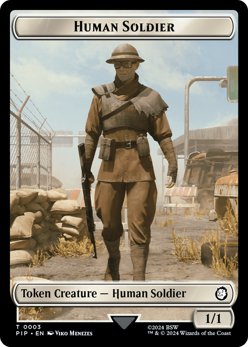 Human Soldier (TPIP-003) - Fallout Tokens Foil