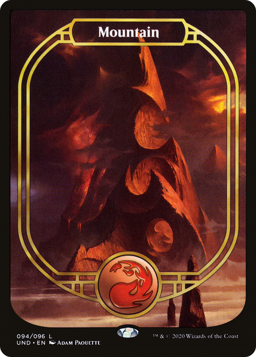 Mountain (Full Art) (UND-094) - Unsanctioned Foil