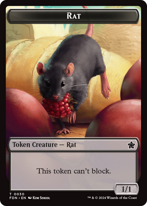 Rat (TFDN-030) - Foundations Tokens