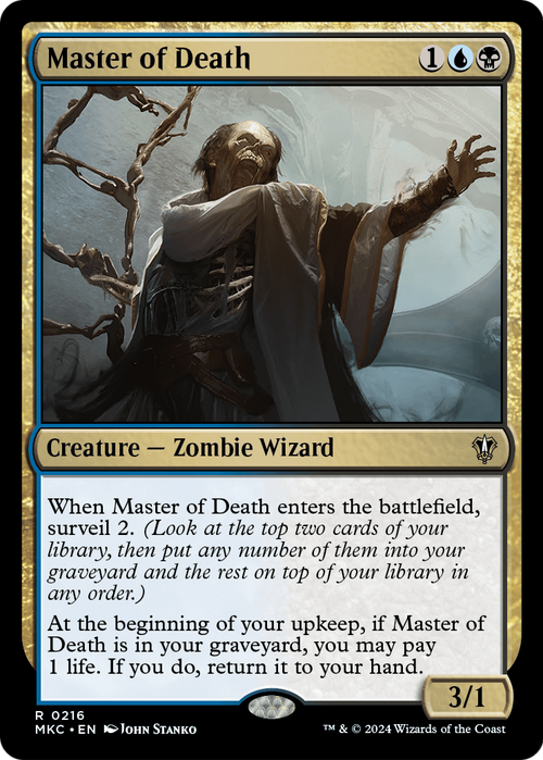Master of Death (MKC-216) - Murders at Karlov Manor Commander