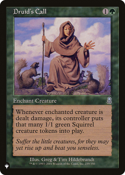 Druid's Call (LIST-239/350) - The List
