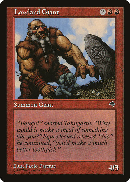 Lowland Giant (TMP-187) - Tempest