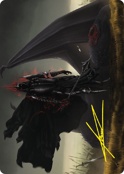 Witch-king of Angmar // Witch-king of Angmar (ALTR-043) - Tales of Middle-earth Art Series (Borderless) Foil