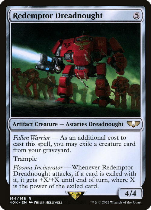 Redemptor Dreadnought (40K-164) - Warhammer 40,000 Commander