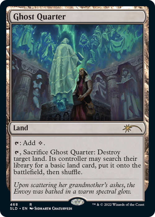 Ghost Quarter (468) (SLD-468) - Secret Lair Drop Foil