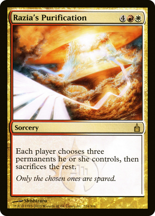 Razia's Purification (RAV-224) - Ravnica: City of Guilds