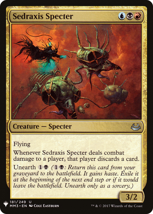 Sedraxis Specter (LIST-MM3-181) - The List