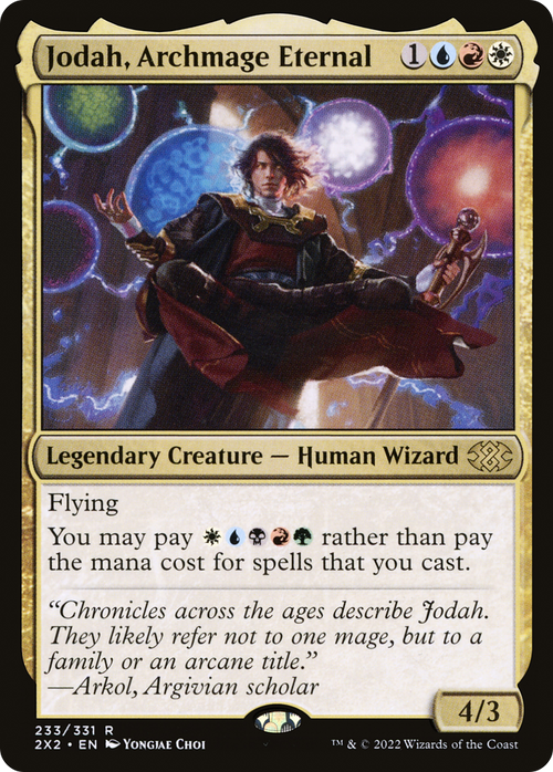 Jodah, Archmage Eternal (2X2-233) - Double Masters 2022