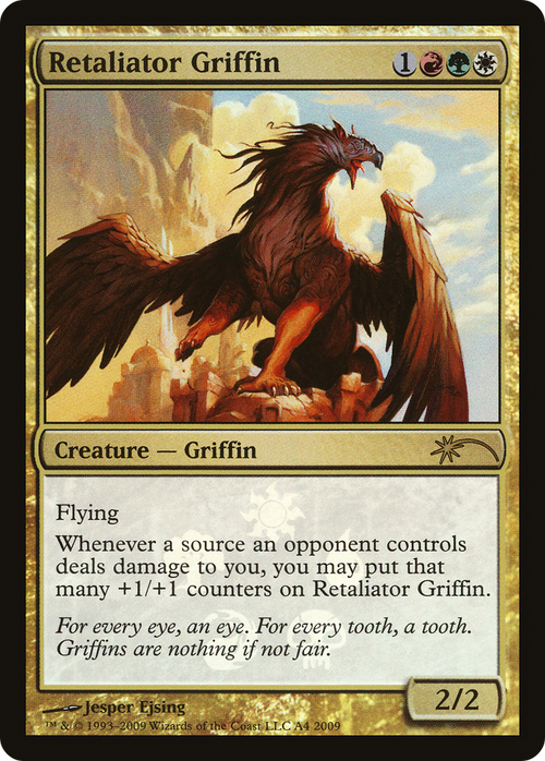 Retaliator Griffin (MEDIA-0A4) - Alara Reborn Promos Foil