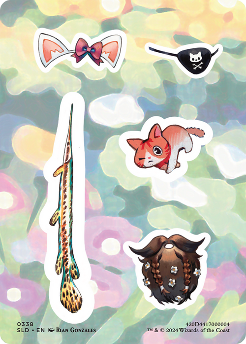 Sticker Sheet (0338) (SLD-338) - Secret Lair Drop