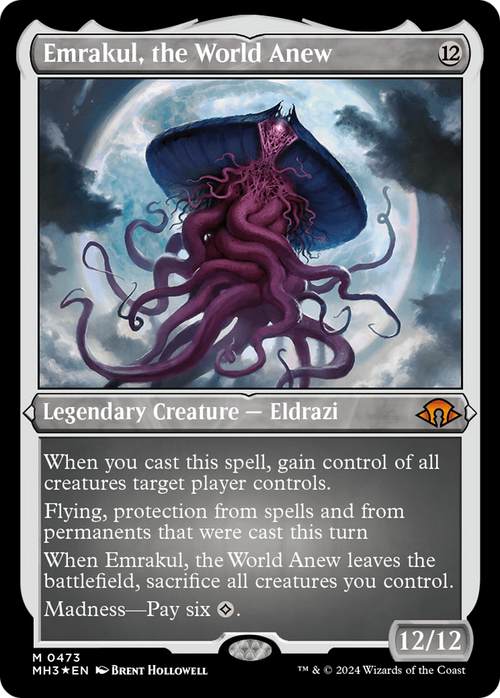 Emrakul, the World Anew (Foil Etched) (MH3-473) - Modern Horizons 3 Foil
