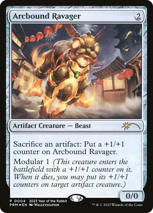 Arcbound Ravager (Year of the Rabbit 2023) (UMP-004) - Year of the Rabbit 2023 Foil