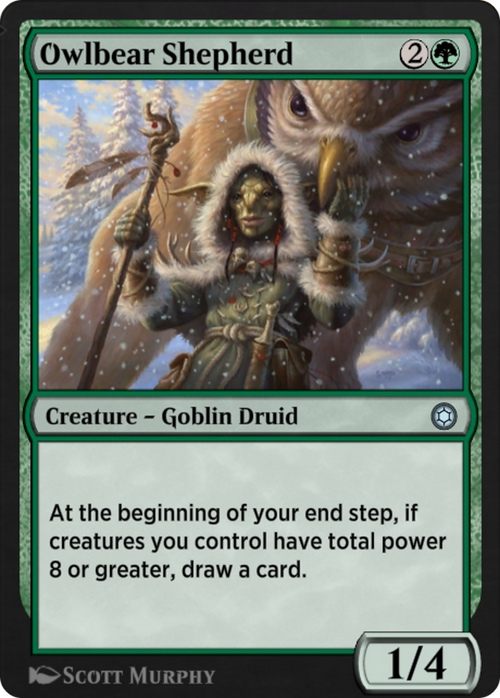 Owlbear Shepherd (HBG-219) - Alchemy Horizons: Baldur's Gate