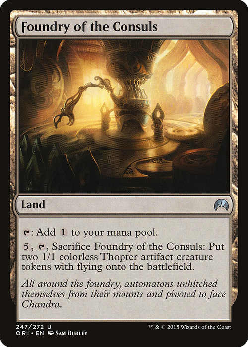 Foundry of the Consuls (ORI-247) - Magic Origins Foil