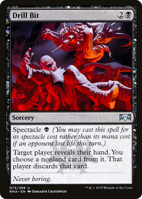 Drill Bit (RNA-073) - Ravnica Allegiance Foil