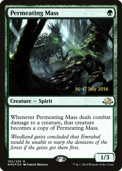 Permeating Mass (PRE-165S) - Eldritch Moon Promos Foil