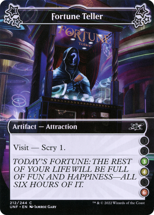 Fortune Teller (3-4-6) (UNF-212) - Unfinity Foil