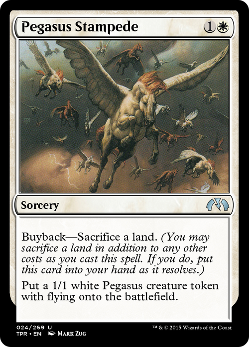Pegasus Stampede (TPR-024) - Tempest Remastered Foil