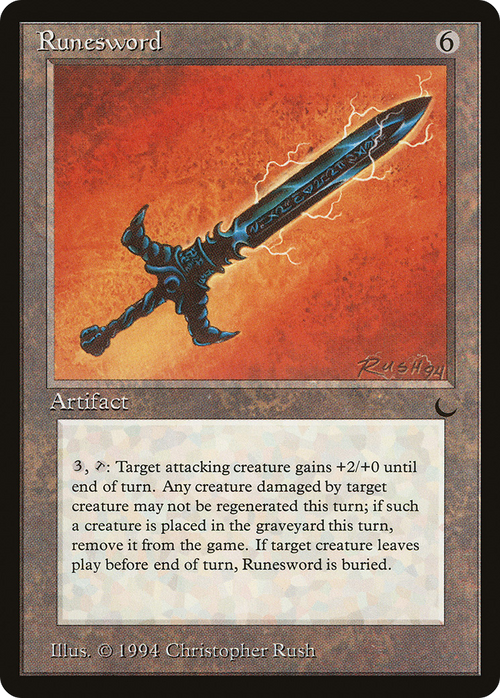 Runesword (DRK-107) - The Dark