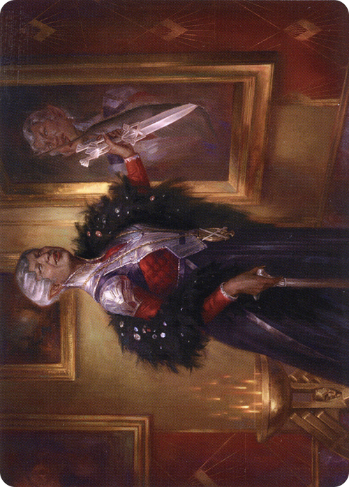 Evelyn, the Covetous // Evelyn, the Covetous (ASNC-024) - New Capenna Art Series (Borderless)