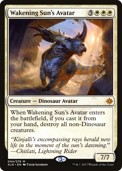 Wakening Sun's Avatar (XLN-044) - Ixalan Foil