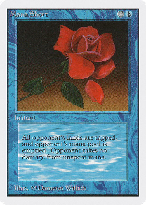 Mana Short (2ED-) - Unlimited Edition
