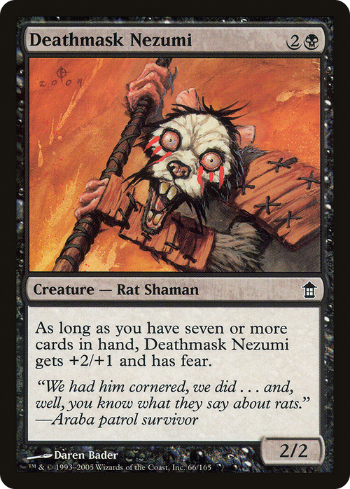 Deathmask Nezumi (SOK-066) - Saviors of Kamigawa Foil
