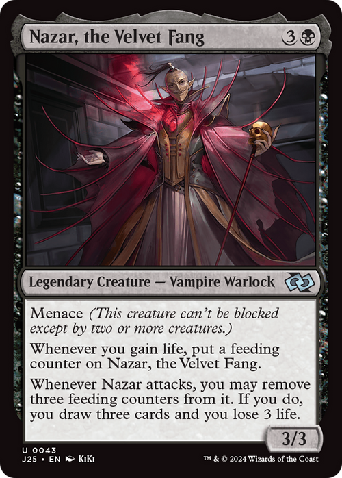 Nazar, the Velvet Fang (Anime) (J25-043) - Foundations Jumpstart