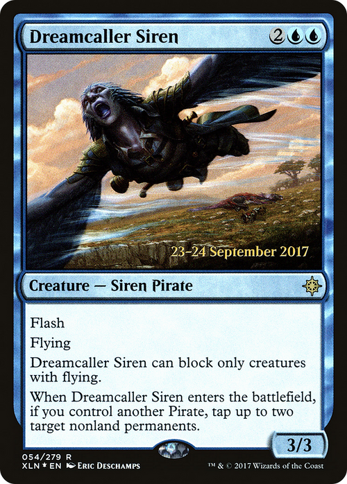 Dreamcaller Siren (PRE-54S) - Ixalan Promos Foil