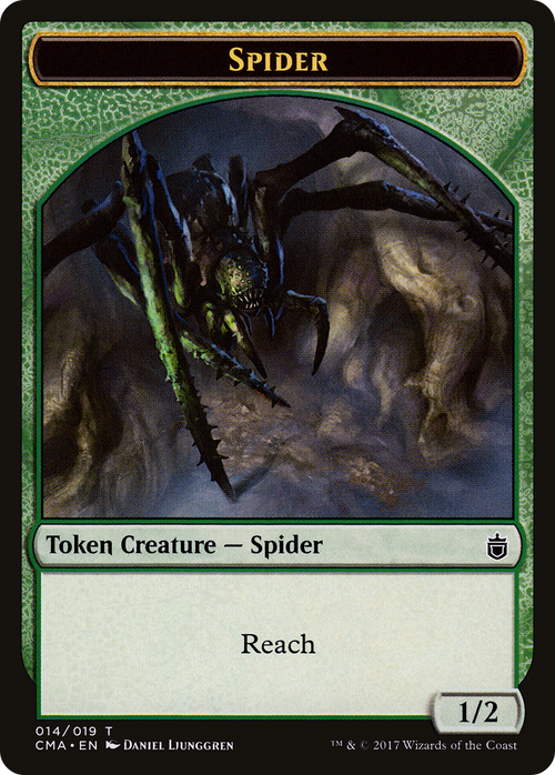 Spider Token (014) (CMA-014) - Commander Anthology Tokens