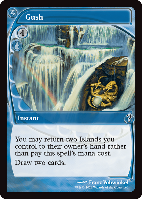 Gush (Future Sight) (MB2-164) - Mystery Booster 2 Foil