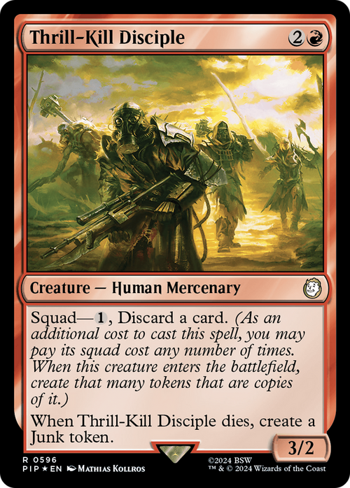 Thrill-Kill Disciple (Surge Foil) (PIP-596) - Fallout Foil