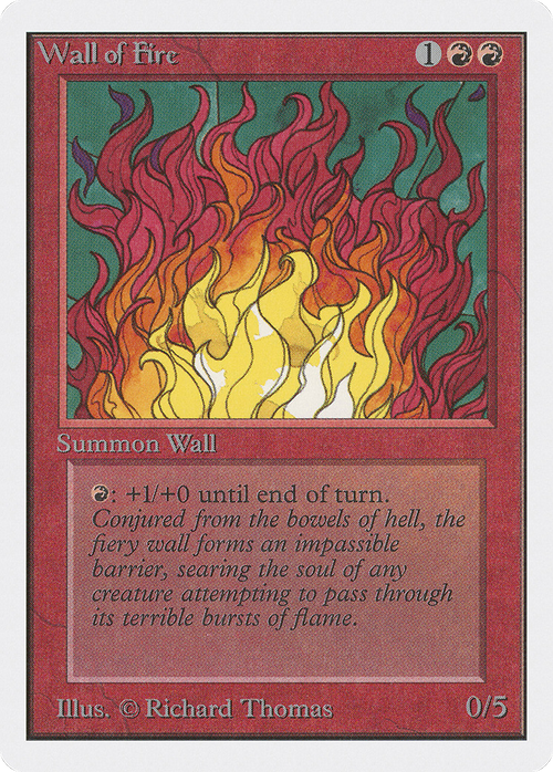 Wall of Fire (2ED-) - Unlimited Edition
