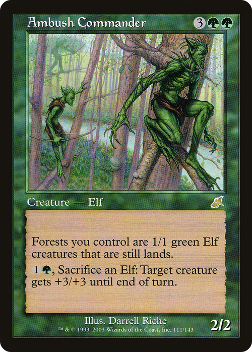 Ambush Commander (SCG-111) - Scourge Foil