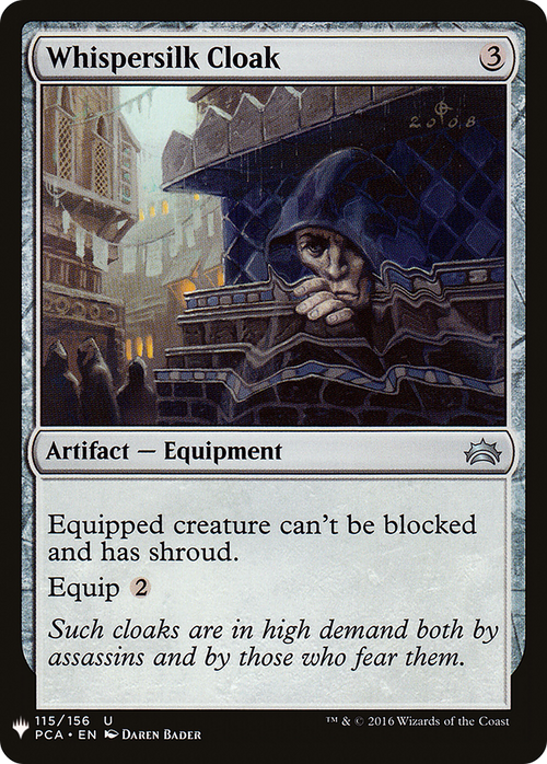 Whispersilk Cloak (LIST-PCA-115) - The List