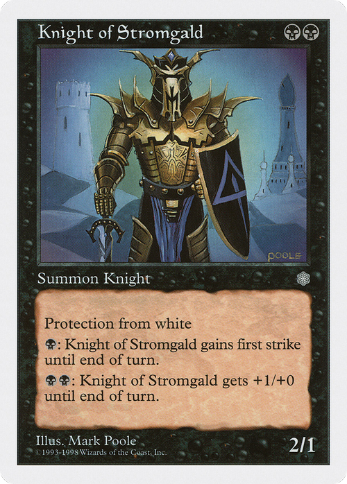 Knight of Stromgald (ATH-009) - Anthologies