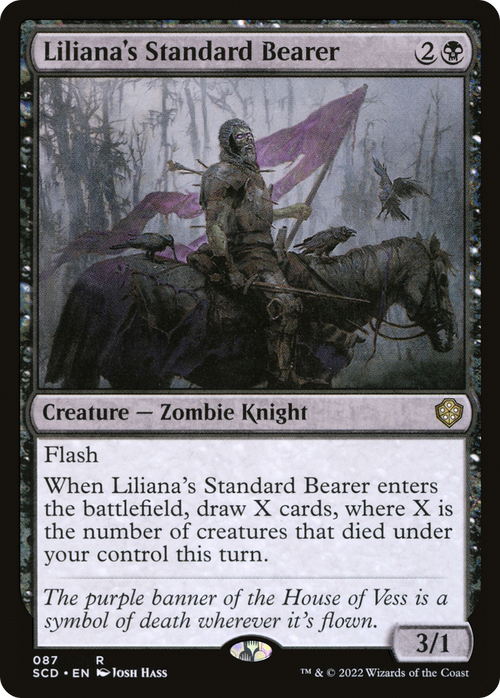 Liliana's Standard Bearer (SCD-087) - Starter Commander Decks