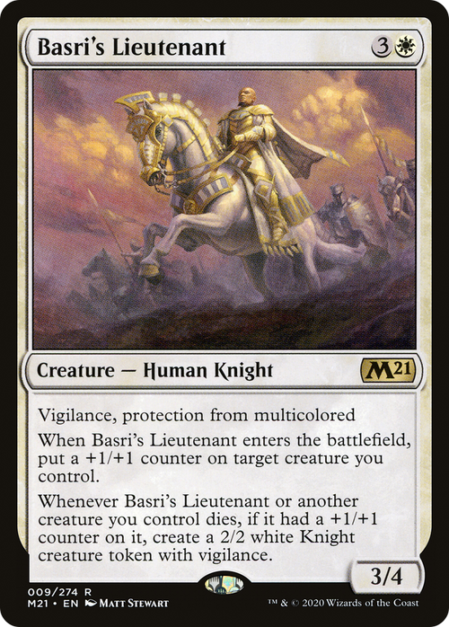 Basri's Lieutenant (M21-009) - Core Set 2021