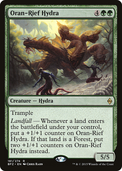 Oran-Rief Hydra (BFZ-181) - Battle for Zendikar