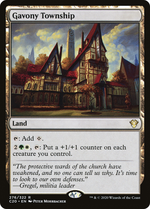 Gavony Township (C20-276) - Commander 2020
