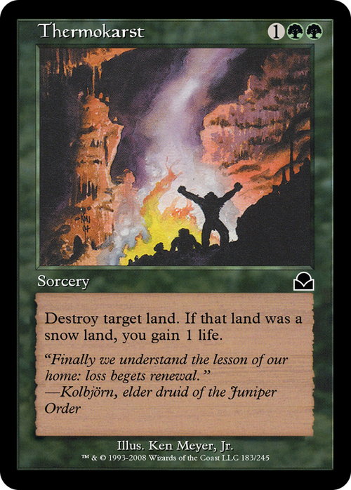 Thermokarst (ME2-183) - Masters Edition II Foil