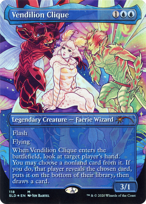 Vendilion Clique (SLD-118) - Secret Lair Drop (Borderless) Foil