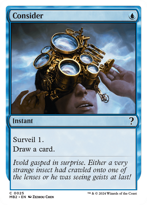 Consider (White Border) (MB2-025) - Mystery Booster 2
