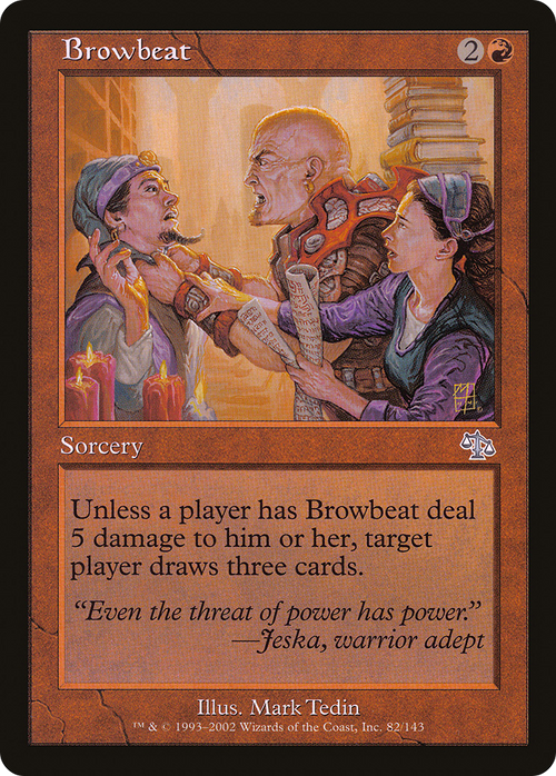 Browbeat (JUD-082) - Judgment Foil