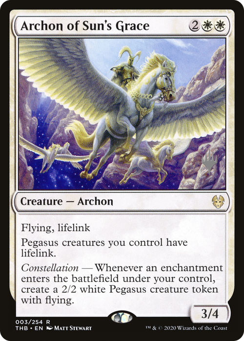 Archon of Sun's Grace (PPTHB-03P) - Theros Beyond Death Promos