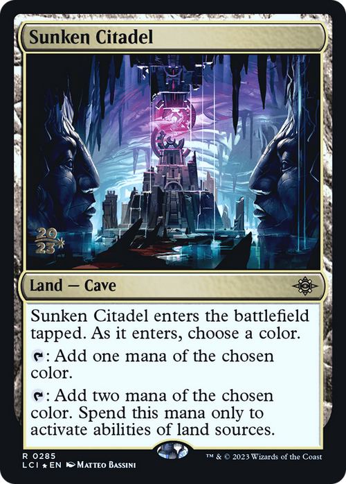 Sunken Citadel (PRE-285) - The Lost Caverns of Ixalan Promos Foil