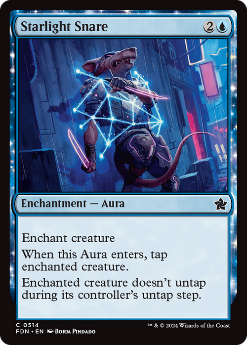 Starlight Snare (FDN-514) - Foundations: (enchantment)