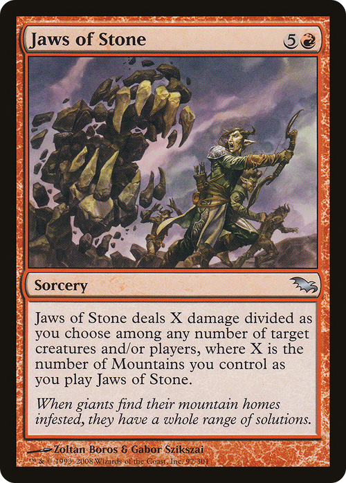 Jaws of Stone (SHM-097) - Shadowmoor