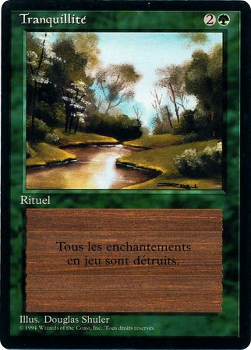 Tranquility (FBB-) - Foreign Black Border