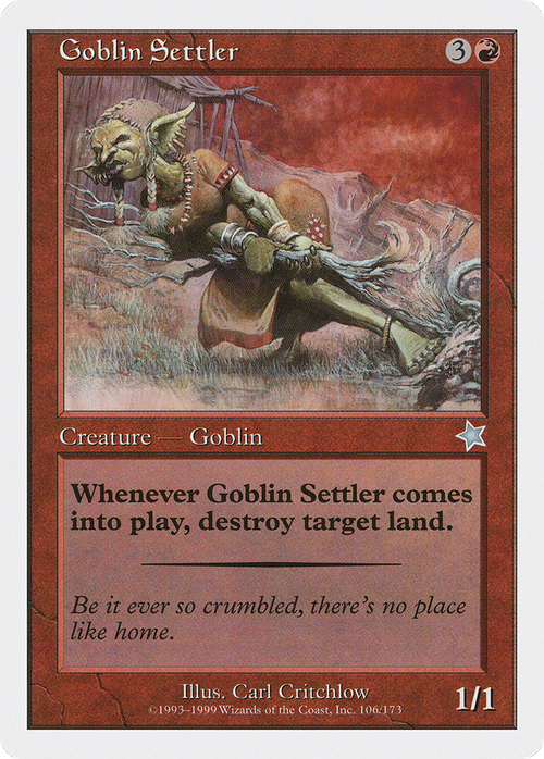 Goblin Settler (S99-106) - Starter 1999